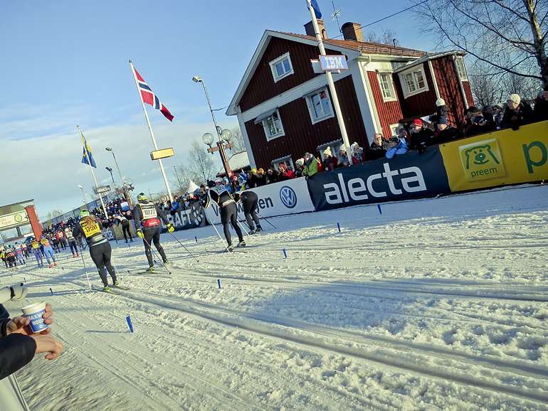 Vasaloppet anja pärson målgång