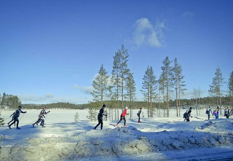 Vasaloppet spåren