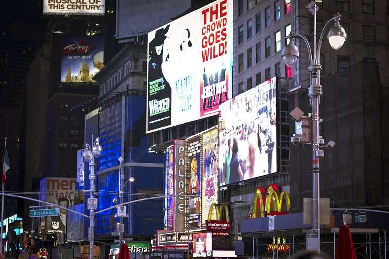 new york times square 5