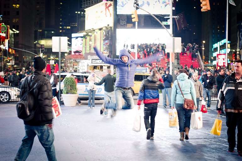 new york times square 8