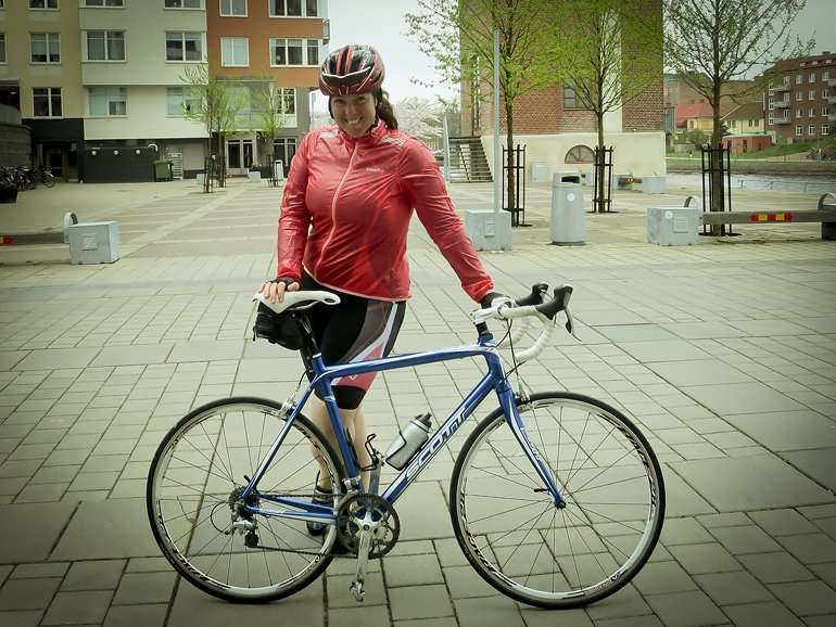 cykla landsväg i halmstad