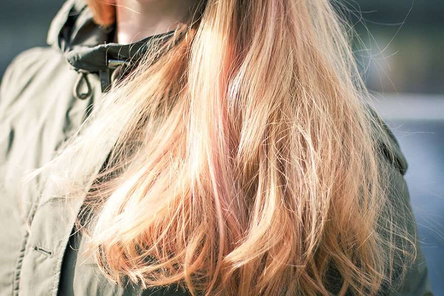 ombre dip dye