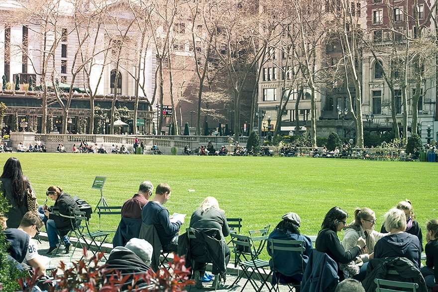 nyc bryant park