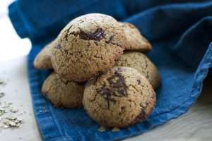 protein packed chocolate chip cookies